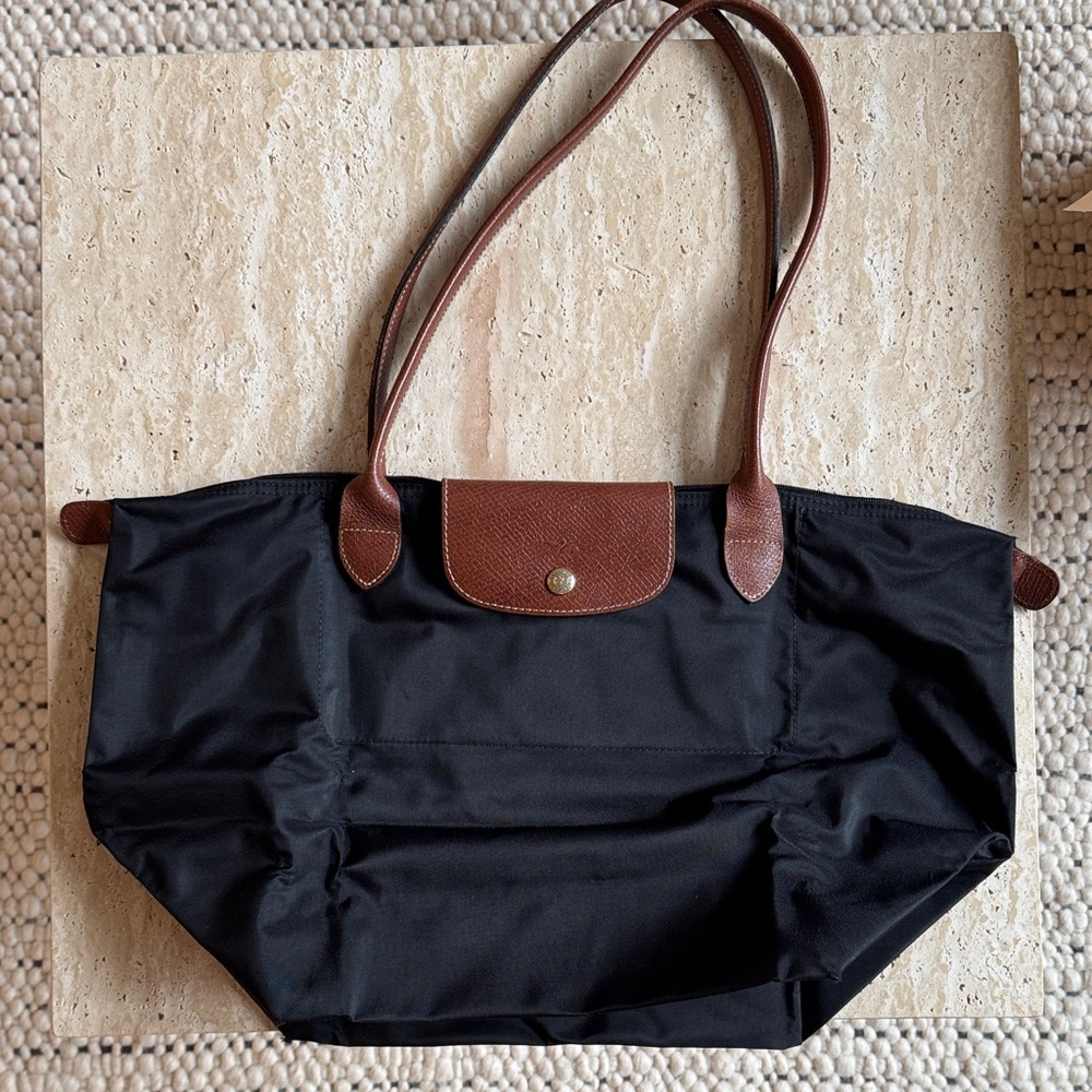 Longchamp Le Pliage Tote Large Black